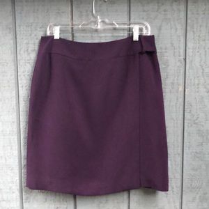 NWOT Style and Company Purple Skirt Sz 12